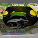 John Deere Bubble Lawn Mower for Toddlers, Bubble Blowing Machines, Indoor and Outdoor Gardening Toy, Birthday, Party Favor for Preschool Girls and Boys, No Batteries Required, 2+