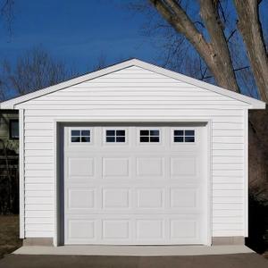 16 Pcs Black Magnetic Faux Windows Panels for 1 Car Garage Household Essentials Metal Garage Door Decorative Easy Installation Sheets and Plates of Metal - 6.125" X 4"