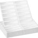 10 Sheets Tile Peel and Stick Backsplash 11.43 x 9 3D Wall Kitchen Stick on Tiles for Kitchen Marble Tiles (White)