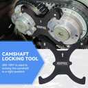 Timing Belt Tool Kit Compatible with Ford Fiesta Fusion Escape Mazda 1.4 1.6 1.8 2.0 Di/TDCi/TDDi ECOBOOST 1.6 Ti-VCT 1.5 1.6 VVT 2.5L Engine Timing Tool, Camshaft Flywheel Locking Tools 303-1097