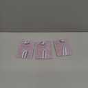 Door Silencer Baby Door Cushion, Door Latch Cover Quite Closer Universal Fit for No More Noise Sleep Doors - 4 x 3 Inches, Mauve Shadows, Set of 3