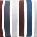 40-Pack 1/2" x 18" Sanding Belts,4 Each of 40/80/120/240/400/600/800/1000/2500/5000 Grits 1/2 x 18 Inch Sander Belts for Air File Belt Sander, Woodworking, Metal Polishing, Derusting (1/2x18 inch, Assortment)