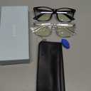 livho High Tech Blue Light Glasses - Advanced up to 99% Blue Light Blocking Computer Glasses - Screen Fatigue & UV Protection (*B1 Light Black+clear)