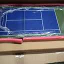 Tennis Racket Display Kit, Including Accessories and Tennis Ball Display, Wall Mounted Sport Decor with Wooden Frame-Show Your Racket and Tennis Ball in Grand Court