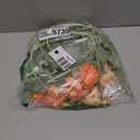 10pcs Orange and Gradient Pink Artificial Flowers for Vase, Fake Peonies Poppies and Daisy Stems Mixed, Silk Ranunculus Flowers Arrangement for Party Farmhouse Office Home Table Decoration