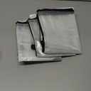 3 Pack Clear Storage Bags with Zipper and Handles, Blanket Bags For Closet Storage, Moving and Packing Supplies for College, Underbed Storage Organizer for Clothes Pillow Bedding Christmas Wreath