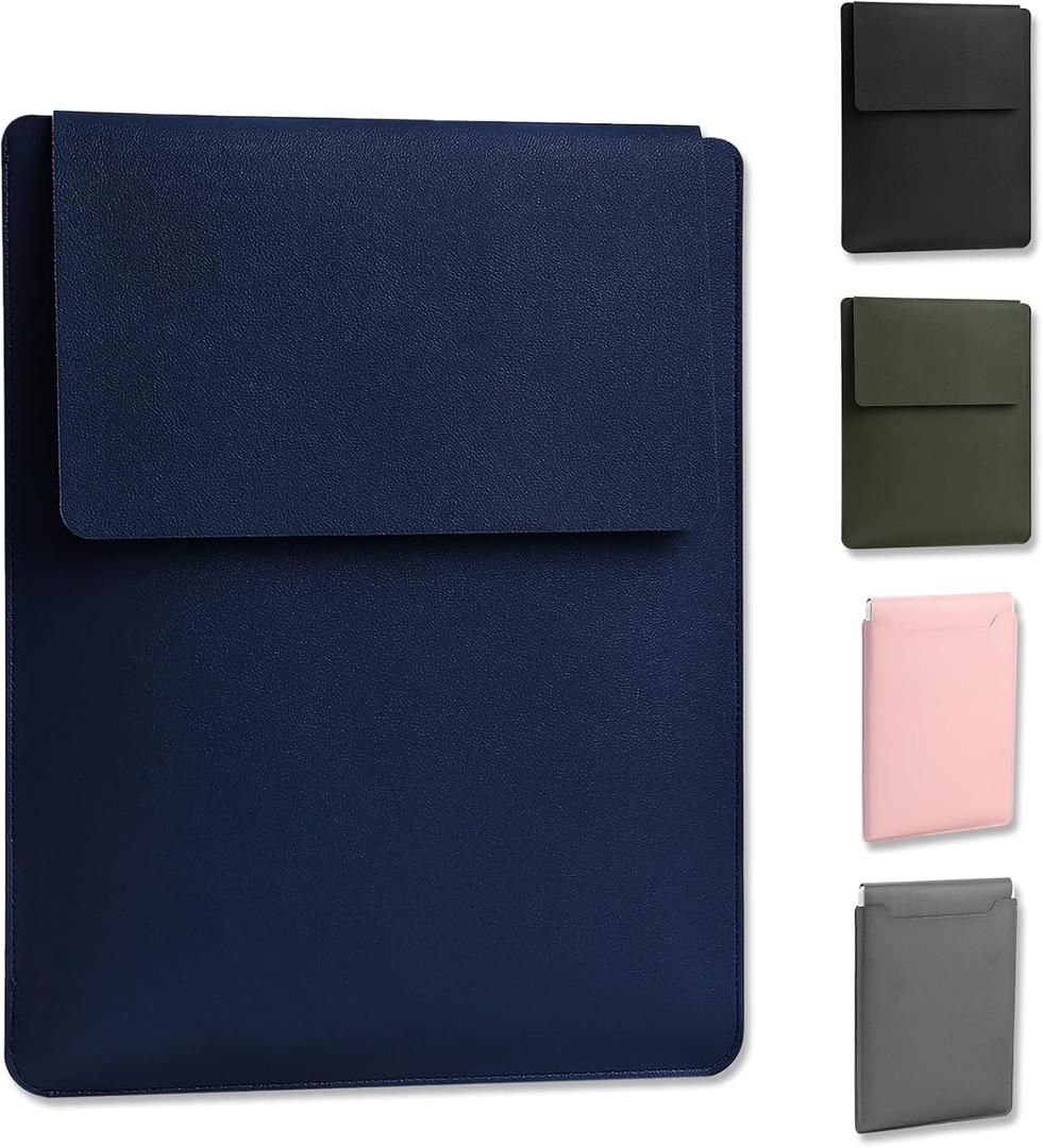13.3-14 Inch Laptop Sleeve - Thin & Padded Case Compatible with 14" (2022), 13.3" (2015) Models | Portable Blue Protective Sleeve (Blue, 13.3-14 Inch)