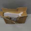 Floating Shelf Bracket 8 Inch, 4 Pack Heavy Duty Shelf Brackets, Black Wall Shelf Bracket for DIY Decorative with Mounting Hardware (L 8" x H 6" x W1.5")