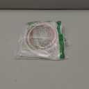 39" Side Open One Cord Hider (<1/4") for Wall Mounted Tv, Extension Flexible Cable Cover to Hide Conceal Cords Along Wall, Wire Raceway Management Cable Concealer Channel, Electric Cord Organizer, White