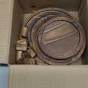 HAOPENGYOU 6PCS Wooden Risers for Display Wood Cake Stand for Party Round Food Risers for Buffet Wooden Holder Rustic Riser for Decor Tiered Tray Decor Home Kitchen (Rustic, 6 PCS (8, 6, 5))