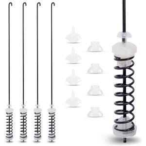 Sets 4Pcs W10780045 NTW4516FW3 NTW4516FW1 NTW4516FW2 NTW4605EW0 NTW4516FW0 Washer Suspension Rod Kit (26.7in) Replaces For Amana Kenmore Whirlpool WTW4800BQ1 WTW4816FW1 WTW4816FW2 Sets 4Pcs W10780045 NTW4516FW3 NTW4516FW1 NTW4516FW2 NTW4605EW0 NTW4516FW0 Washer Suspension Rod Kit (26.7in) Replaces For Amana Kenmore Whirlpool WTW4800BQ1 WTW4816FW1 WTW4816FW2