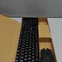 CHONCHOW USB Wireless Gaming Keyboard and Mouse Combo, LED Backlit Ergonomic Mechanical Feeling Keyboard, Rechargeable 2500mAh Battery, Anti-ghosting Keyboards 7D 3600DPI Mice for PC Gamer (black,rgb backlit)