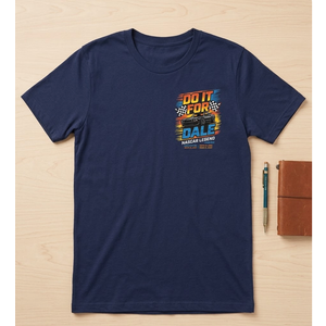 Do it For Dale Female T-shirt Navy Size Medium