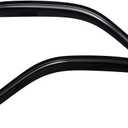 Lightronic Extra Durable Tape-on Window Visor, Fits 1988-1998 Chevrolet & GMC C/K 1500, 2500, 3500 Regular/Extended Cab, 1992-1999 Tahoe & Yukon, 1992-1994 Blazer (NOT Fit S10 Blazer), Smoke, 2-Pcs