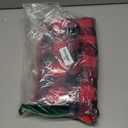 ASENKU Dog Winter Coat, Fleece Doggie Jacket Plaid Reversible Vest Waterproof Windproof Cold Weather Clothes (Red, XL)