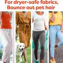 Bounce Pet Hair and Lint Guard Mega Dryer Sheets with 3X Pet Hair Fighters, Fresh Scent, 180 Count