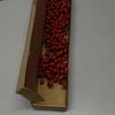 VioletEverGarden 32 Pack Glitter Christmas Picks 6.5 Inch Christmas Berry Stems Red Artificial Berry Stems for Holiday Xmas Tree Home Decorations