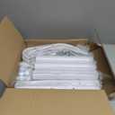 Waavryee Modern Metal Coat Rack Stand, Coat Rack Freestanding with Natural Marble Base, Sturdy Heavy Duty Coat Racks with 12 Hooks, Coat Hall Tree Stand for Entryway, Office (12 HOOKS-White)