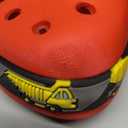 FolHaoth Toddlers Cute Cartoon Excavator Racecar Pattern Boys Girls Clogs Slip On Lightweight Breathable Kids Sandals Non Slip Indoor Outdoor Beach Pool Shower Slippers Shoes Size 28