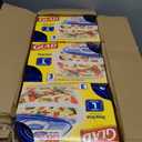 Glad Food Storage Containers - Deep Dish Container - 64 Ounce - 3 Containers - 6 pack