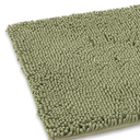 ITSOFT Plush Bathroom Rug 28x20, Absorbent Machine Washable Non Slip Chenille Bath Mats, Quick Dry Bathmat, Bath Rugs for Bath, Shower, Bedroom, or Door Mat
