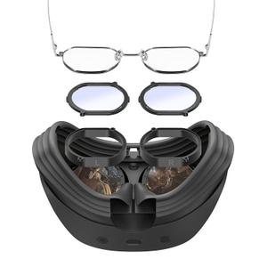 DEVASO Glasses Spacer Protector for PSVR2, Blue Light Blocking Glasses Compatible with Playstation VR2, Anti-Scratch Ring Adapter Prevent Eyeglass Glasses from Scratching for PS VR2 (1 Pair)