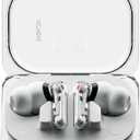 Nothing Ear (a) Wireless Earbuds, 45dB Hybrid Noise Cancelling Earbuds, Hi-Res Audio, Advanced Equaliser, Dual Connect, 6 Mics, 42.5H Playtime Ear Buds Wireless Bluetooth, White