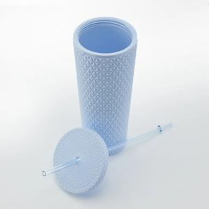 Non-Branded Studded Tumbler (16 oz, Matte Mint)