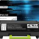 3320 Toner Cartridges TNP41 TNP43 A6WT00W A6WT00F, Compatible with KONICA MINOLTA bizhub 3320, 1-Pack TNP-41 TNP-43 Black Toner Cartridges (High Yield 10,000 Pages)