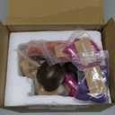 Waterfall Incense Burner Buddha Hand Backflow Incense Waterfall Burner Smoke Incense Holder Waterfall with 100 Incense Cones 10 Kind of Scents (Black Purple Sand)