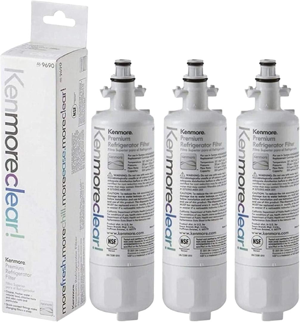 GOTICAL Replacement for nmore 9690, Compatible with LT700P Water Filtr | (Pack of 3)