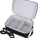 Case for Panasonic LUMIX FZ80D/G7/G85 for Canon PowerShot SX530 HS for Fujifilm X-T50/X-T5 4K Digital Camera, Compact Camera Travel Carrying Organizer with Shoulder Strap (Case Only) (Black)