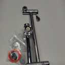 Veken 10" Luxurious All Metal Rain Shower Head with Handheld, High Pressure Rainfall Shower Heads wih Extension Arm, Wide Dual Showerhead with Spray Combo, Bathroom Accessories, Chrome, Silver