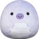 Squishmallows Original 12-Inch Tew Purple Water Bear - Official Jazwares Plush (Medium-Sized)