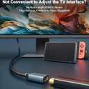 VCELINK 8K Short HDMI Extender Cable 2 FT Ideal for Tight Spaces, HDMI Extension Cable Support 8K@60Hz, 4K@120Hz/144Hz, HDCP 2.2/2.3, Compatible with Roku TV Stick, HDTV, Game Console, Laptop, 1 Pack