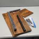 JayRex Countertop Organizer Organization, 3 Tier Moveable Corner Shelf Organizer for Kitchen, Bathroom, Spice Rack, Coffee Area, Over Sink, Dresser Table (Rustic Brown)