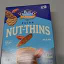 Blue Diamond Almonds, Pecan Thins Gluten Free Cracker Crisps perfect for Snacking, 4.25 oz, Best By 02/13/26