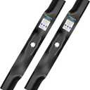 GICOOL AM141034 Lawn Mower Blade for John Deere D130 D110 D105 D125 X300 Z225 Z235 LA135, for 42" Mower Deck, Replaces AM137327 AM141032, 2-Pack