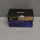 FUNPENY Christmas Net Lights, 9.8ft x 6.6ft 200 LED Mesh Decor Clear Wire with 8 Modes Waterproof Connectable Xmas Decorations for Outdoor Outside Bushes Yard Lawn Patio Tree Garden Party (Blue)