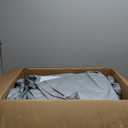 VEVOR Carport Replacement Canopy Cover, 12 x 20 ft Potable Garage Tent Top Tarp with Sidewalls, UV-Resistant & Waterproof, Heavy Duty Car Shelter Tarp with Ball Buggees, Grey, Frame Not Included