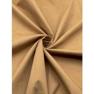 EOVEA - Cotton Polyester Fabric by The Yard  60" Wide Broadcloth Fabric, Soft, Lightweight & Breathable Material for Lining, Curtains, Bedding, Skirts, Sewing Projects (Khaki, 2 Yard)