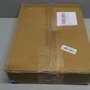 Cut-Out Design 16" Short Dog Gate for Small Dogs, Foldable Retractable Puppy Gate Indoor - Freestanding Lightweight Pet Barrier for Doorways, Stairs, Hallways (Extends to 41", White)