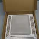 S97014094 Bathroom Fan Cover Grille and Lens for Broan Nutone Bathroom Exhaust Fan 678, 679, 679FL, 679FLT, 680, 680FL, 680FLT, M680, HD50L, HD80L