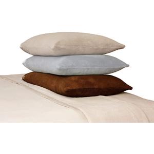 Nouvelle Legende Coral Fleece Microfiber Sheet Set, Ultra Soft Luxury Bedding with Satin Trim, Deep Pocket Fit, All-Season Warmth and Cool Comfort, Dense 250-280 GSM, Elegant Style, Easy Care, Cal, California King
