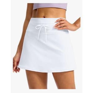 Soothfeel Tennis Skirts for Women High Waisted Golf Skirt Pickleball Running Casual Athletic Skorts for Woman with Pockets XL