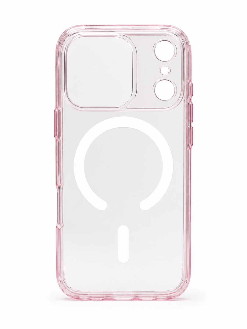 For iPhone 17 Pro Case with Stash Stand, Compatible with MagSafe, Military-Grade Drop Protection Magnetic Phone Case, Scratch-Resistant Back Cover