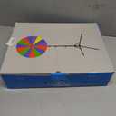 24 inch Spinning Prize Wheel with Stand, Heavy-Duty Storable Spinning Wheel for Prizes, DIY Wheel Spinner for Trade Shows Carnivals Fortune Spinning Game, Heigh Adjusable 20''-71''