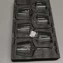 White Red Wine Glasses Set of 6  18oz ClearHand Blown Crystal Wine Glass  Tall Long Stem Modern Wine Glasses  Square Wine Glass with flat bottom  Unique gifts for Wedding,Brithday,Christmas