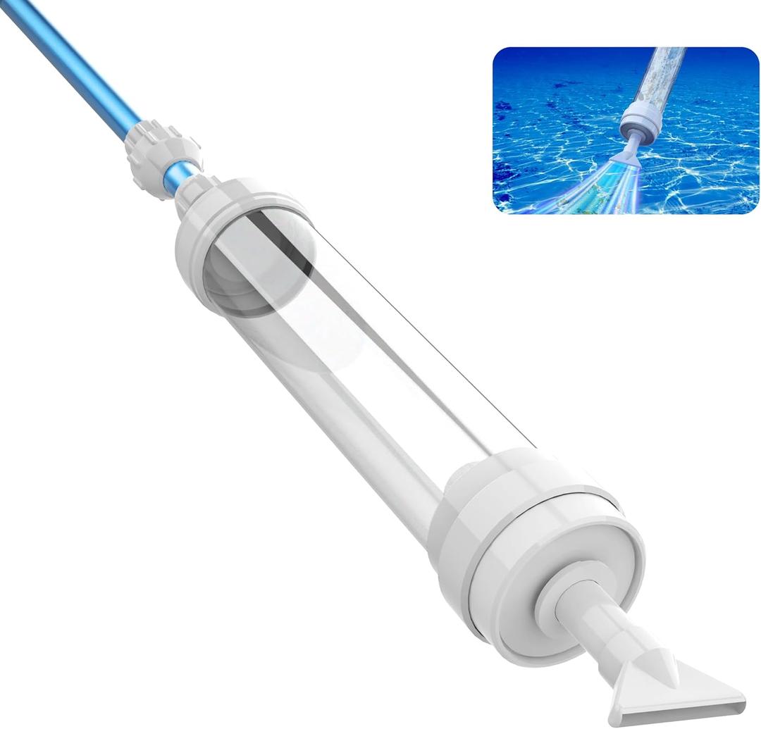 Spa Vacuum Compatible With 6250 Paradise Power - Self-Contained, No Pumping, Batteries - Picks up Rocks, Pennies, Beach Sand in Hot Tub, Above Ground Pool