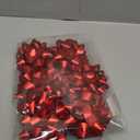 12Pcs Large 4.5 Inch Star Gift Bows for Gift Wrapping and Presents, Christmas Bows,for Parties, Birthdays, Weddings or Other Holidays. (Red)